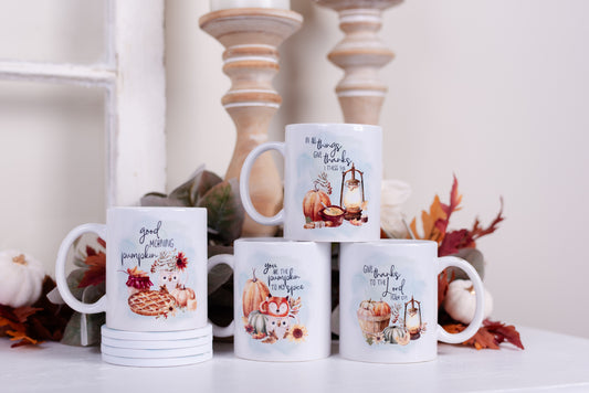 Cozy Autumn Coffee Mugs
