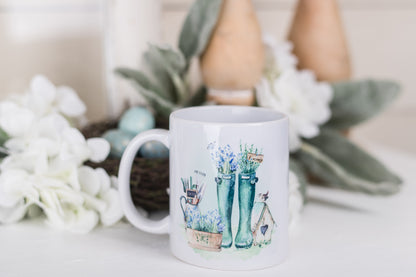 Country Garden Coffee Mugs