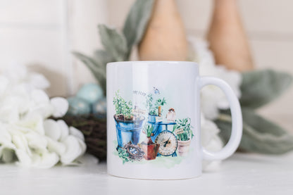 Country Garden Coffee Mugs