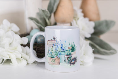 Country Garden Coffee Mugs