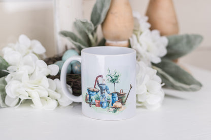 Country Garden Coffee Mugs