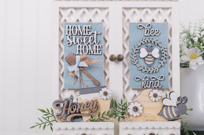 Honeybee spring and summer interchangeable cabinet inserts
