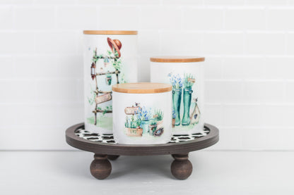 Country Garden Canister - Small