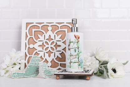 Country Garden Soap Dispenser