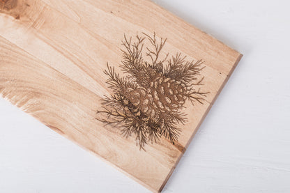 Pinecone Cutting Board & Gift Set
