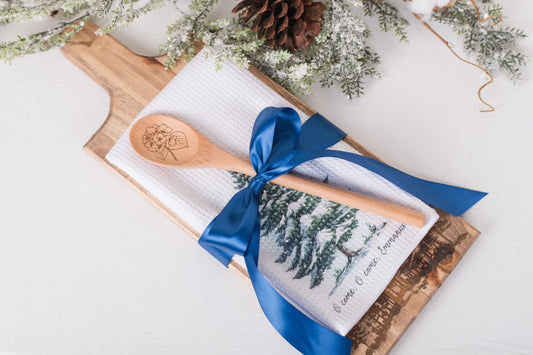 Forest Cutting Board & Gift Set