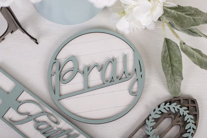DIY Easter Tiered Tray Kit - Pray