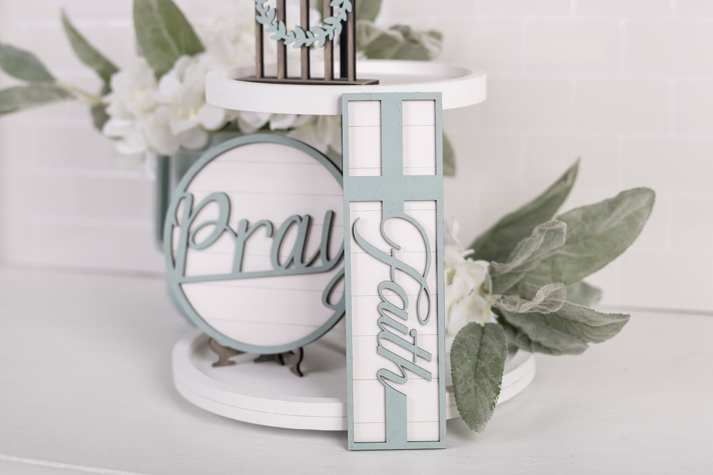 DIY Easter Tiered Tray Kit - Pray
