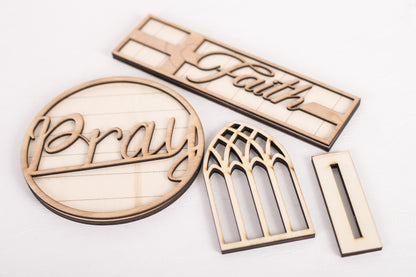 DIY Easter Tiered Tray Kit - Pray