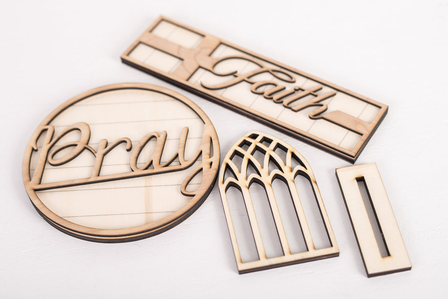 DIY Faith Tiered Tray Kit - Pray