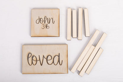 DIY Easter Tiered Tray Kit - John 3:16