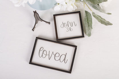 DIY Faith Tiered Tray Kit - John 3:16