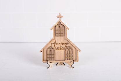 DIY Faith Tiered Tray Kit - Amazing Grace Church