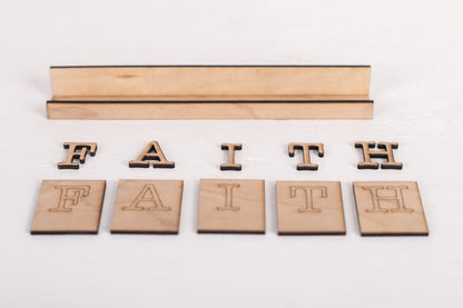 DIY Faith Tiered Tray Kit - Faith