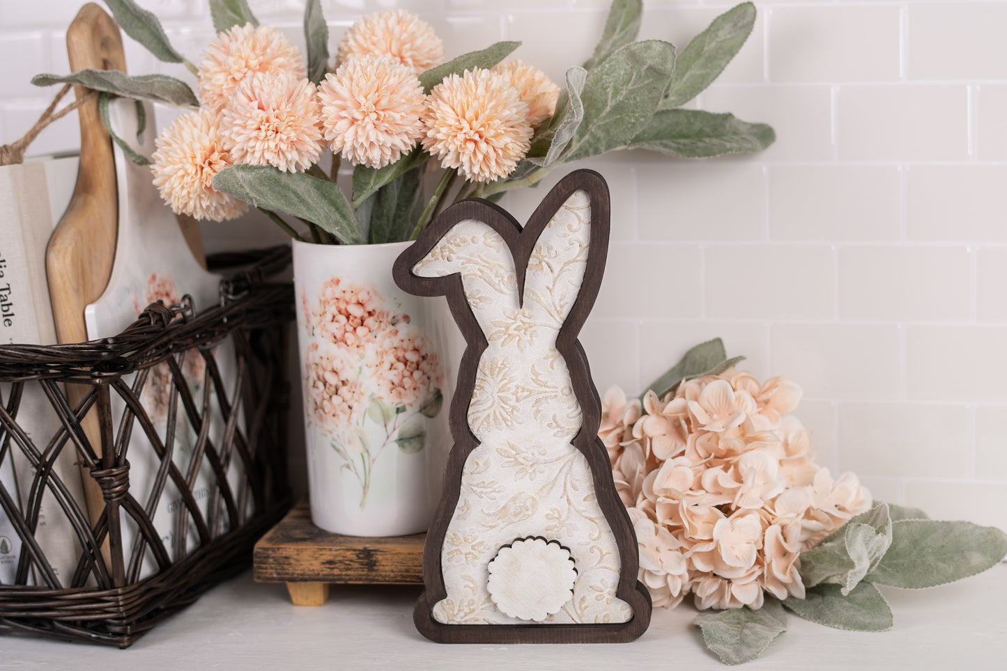 DIY Spring Shelf Sitter Kit - Bunny Trio