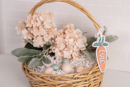 Carrot Easter Basket Tag