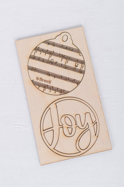 DIY Ornaments – Christmas Hymns Gift Set of 6