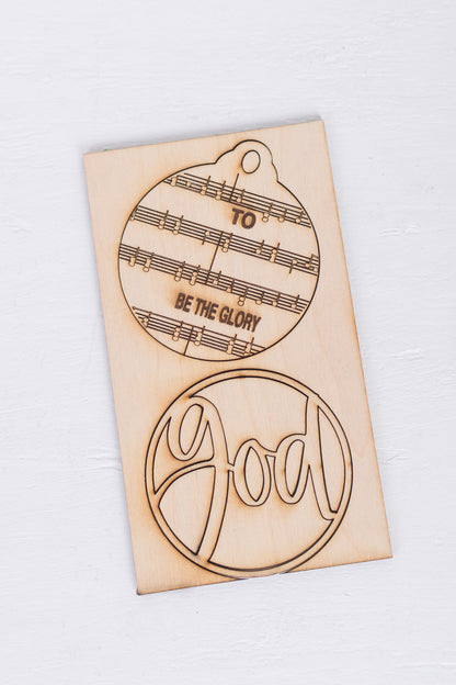 DIY Ornaments – Christmas Hymns Gift Set of 6
