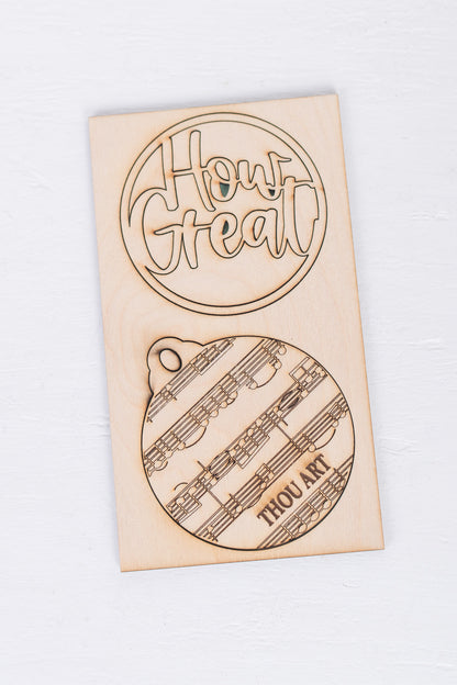 DIY Ornaments – Christmas Hymns Gift Set of 6