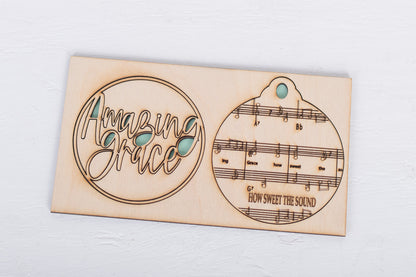 DIY Ornaments – Christmas Hymns Gift Set of 6