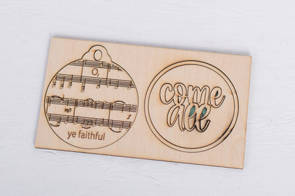 DIY Ornaments – Christmas Hymns Gift Set of 6