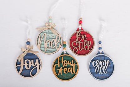 DIY Ornaments – Christmas Hymns Gift Set of 6