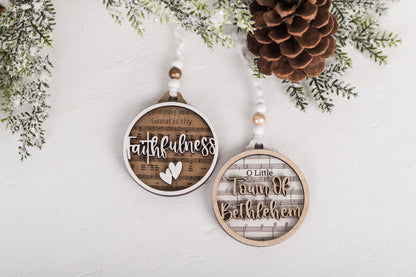 DIY Ornaments – Christmas Hymns Gift Set of 6