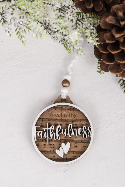 DIY Ornaments – Christmas Hymns Gift Set of 6