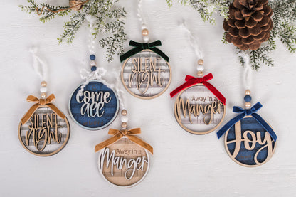 DIY Ornaments – Christmas Hymns Gift Set of 6