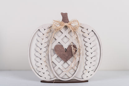Fall DIY Sweater Pumpkins Shelf Sitter Kit