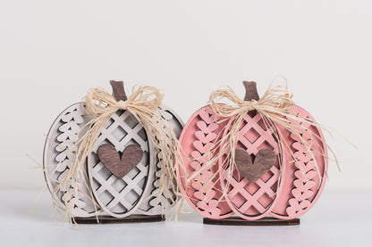 Fall DIY Sweater Pumpkins Shelf Sitter Kit