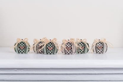 Fall DIY Sweater Pumpkins Shelf Sitter Kit