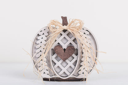 Fall DIY Sweater Pumpkins Tiered Tray Kit