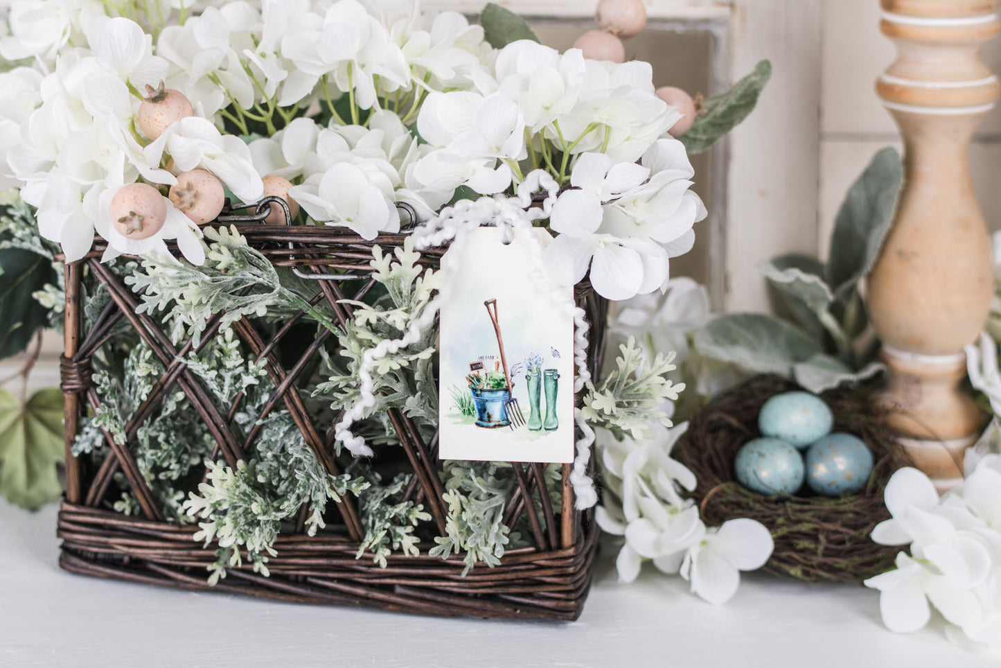 Winterberry - His Mercy Is More Decor Tag