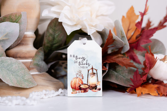 Cozy Autumn - Fall is Proof Decor Tag (lg)