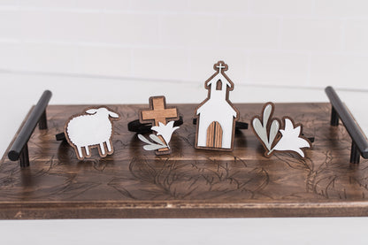 DIY Easter Napkin Ring Kit - He is Risen