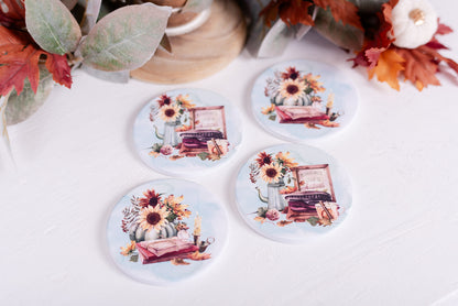 Cozy Autumn Coasters