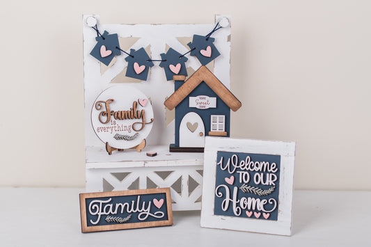 Family DIY Tiered Tray Kit
