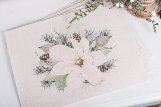 Magnolia Christmas Placemats