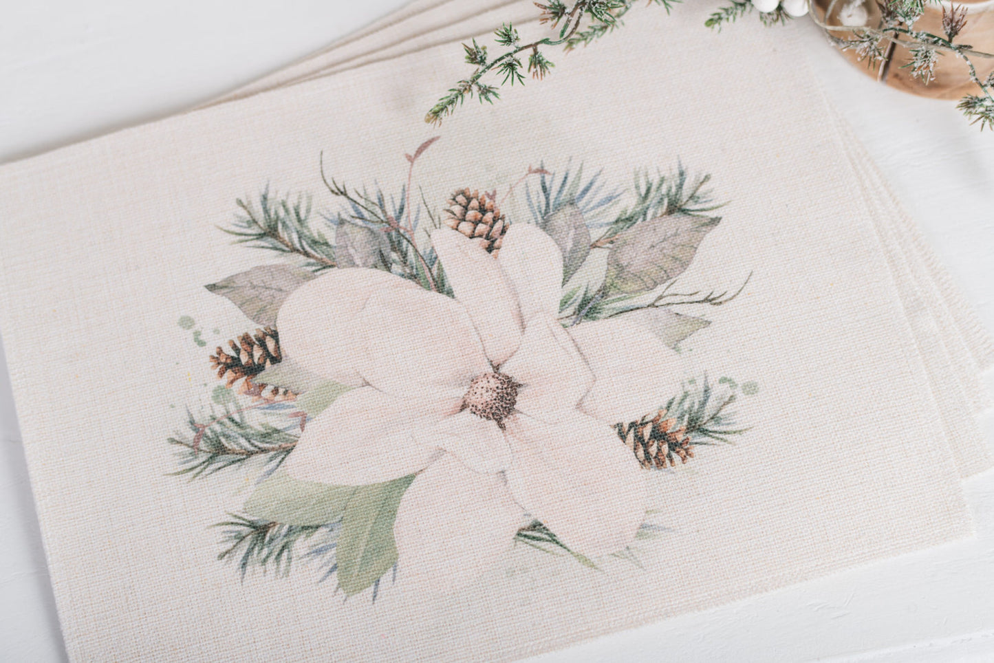 Magnolia Christmas Placemats