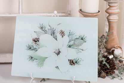 Magnolia Christmas Cutting Board