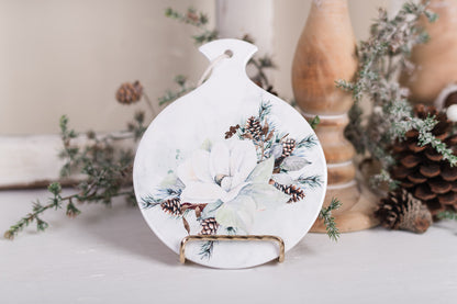 Magnolia Christmas Trivet