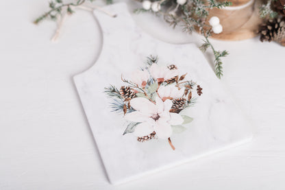 Magnolia Christmas Trivet