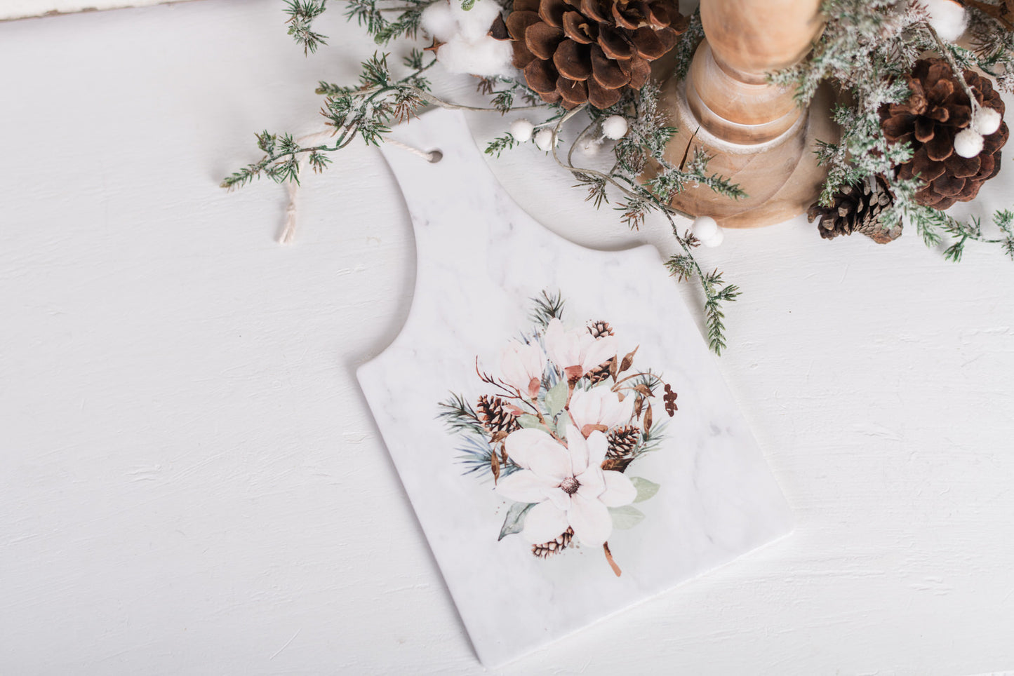 Magnolia Christmas Trivet