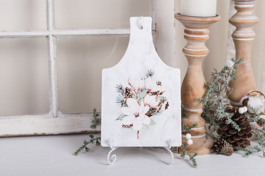 Magnolia Christmas Trivet