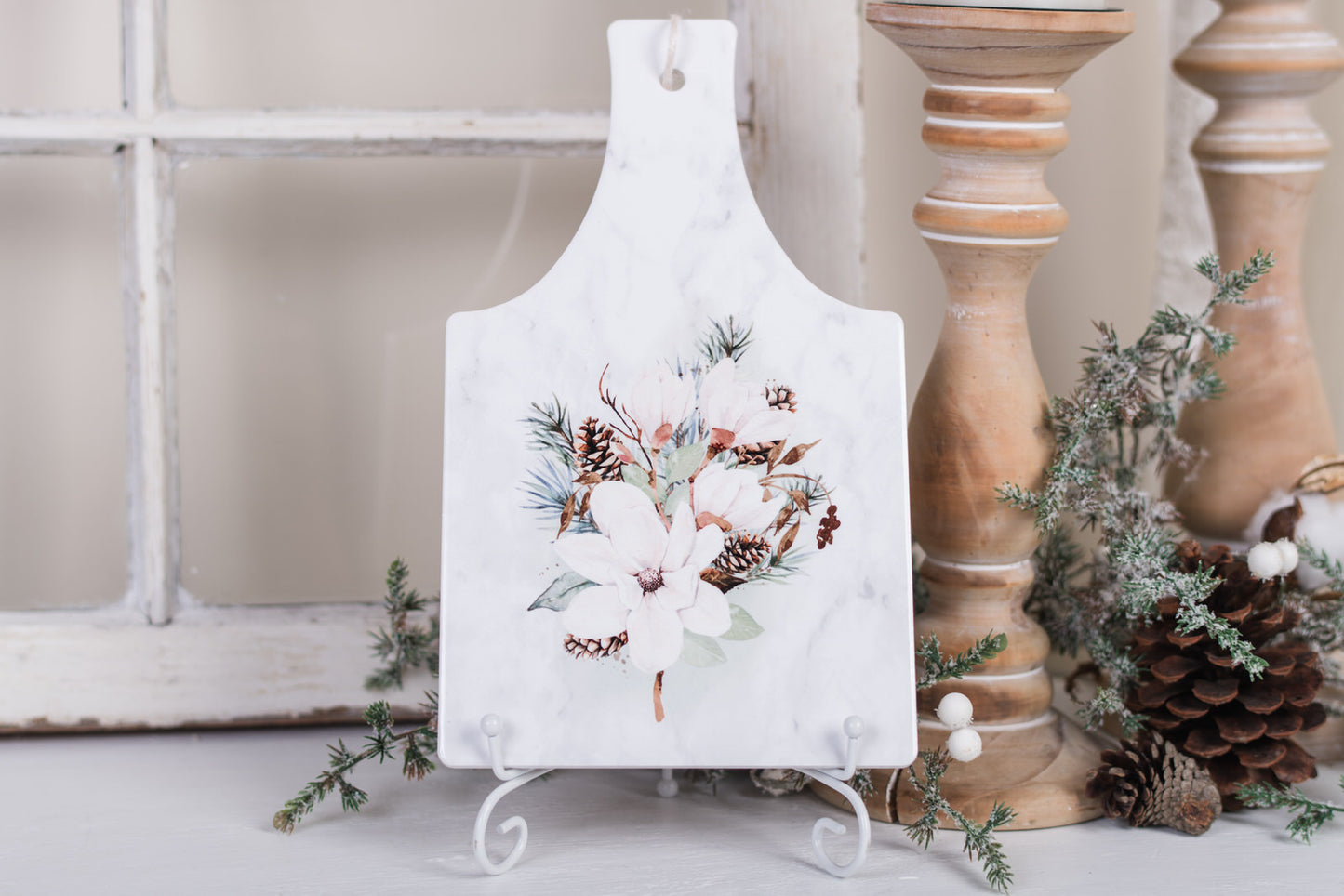 Magnolia Christmas Trivet