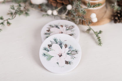 Magnolia Christmas Coasters