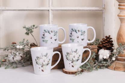 Magnolia Christmas Latte Mugs