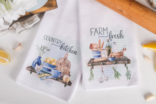 Country Kitchen Tea Towels