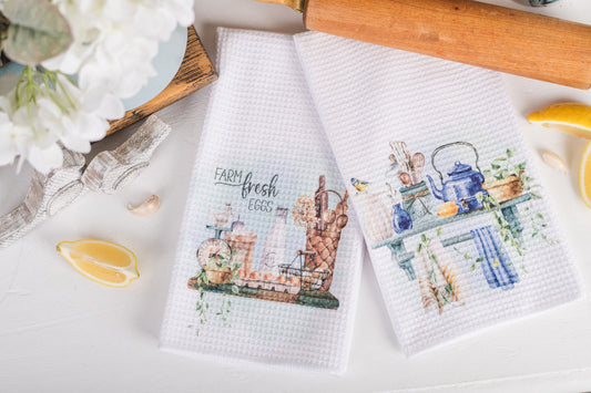 Country Kitchen Tea Towels